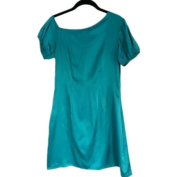 THORN Silk Shift Mini Dress - Picture 6 of 9